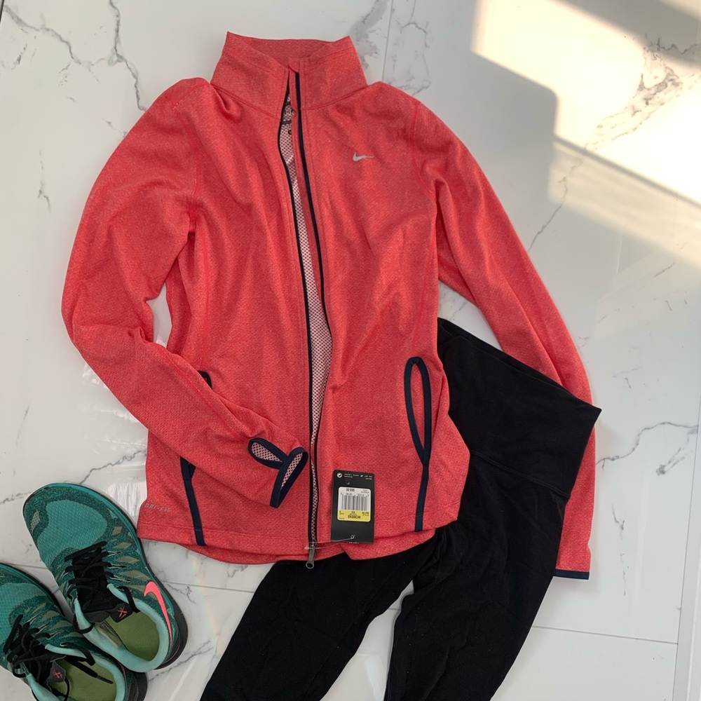 NWT NIKE Dri-Fit athletic jacket